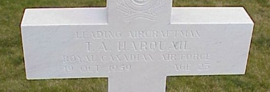 [LAC TA Harquail Grave Marker]