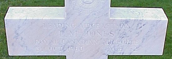 [LAC LM Jones Grave Marker]