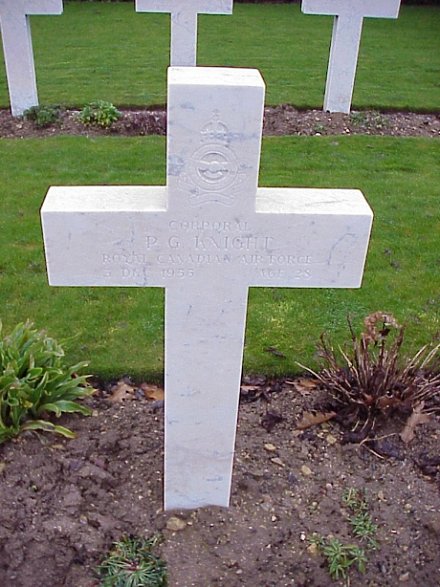 [Cpl PG Knight Grave Marker]