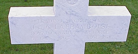 [LAC JAC LaFramboise Grave Marker]