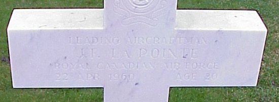 [LAC JF LaPointe Grave Marker]