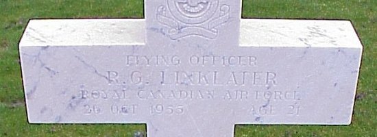 [F/O RG Linklater Grave Marker]