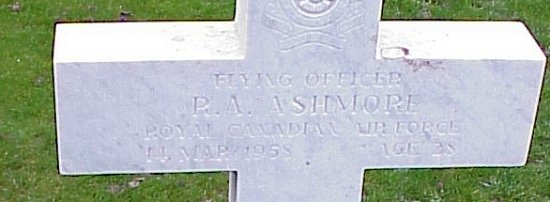 [F/O RA Ashmore Grave Marker]