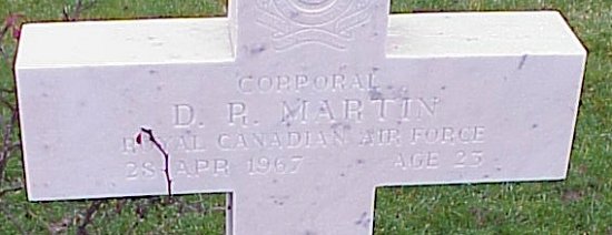 [Cpl DR Martin Grave Marker]