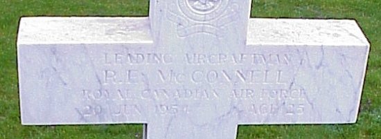 [LAC RE McConnell Grave Marker]