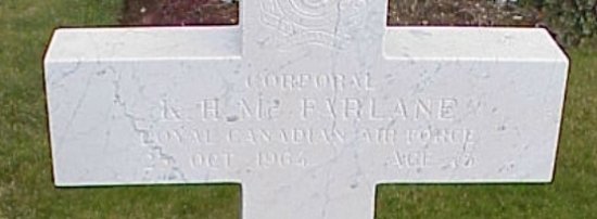 [Cpl KH McFarlane Grave Marker]