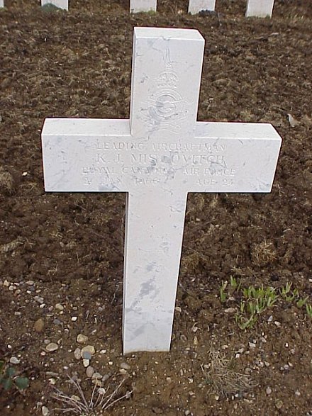 [LAC KJ Miscovitch Grave Marker]