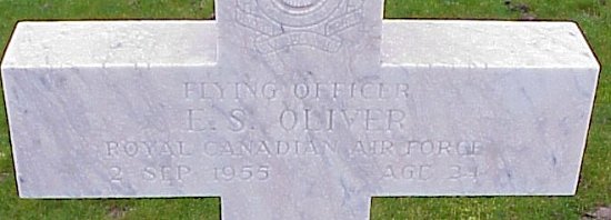 [F/O ES Oliver Grave Marker]