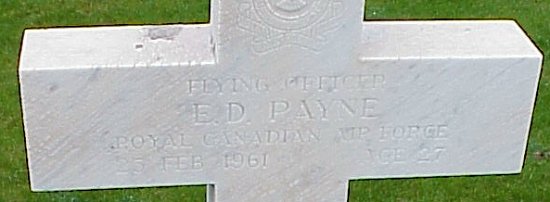 [F/O ED Payne Grave Marker]