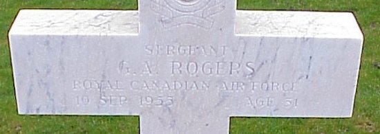 [Sgt GA Rogers Grave Marker]