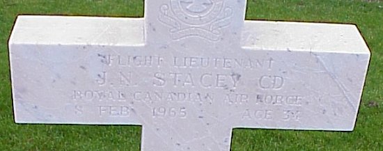 [F/L JN Stacey Grave Marker]