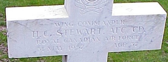 [W/C HE Stewart Grave Marker]