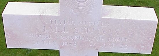 [F/O JMJ Sullivan Grave Marker]