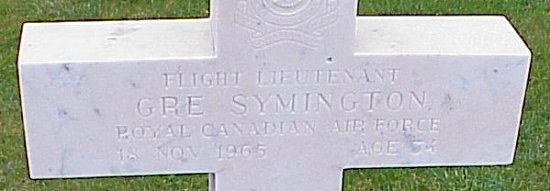 [F/L GRE Symington Grave Marker]