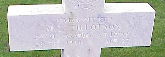 [F/O MT Tillotson Grave Marker]