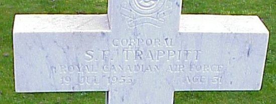 [Cpl SF Trappitt Grave Marker]