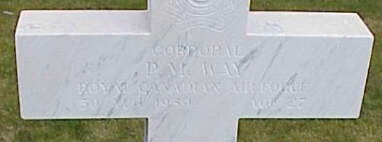 [Cpl PM Way Grave Marker]
