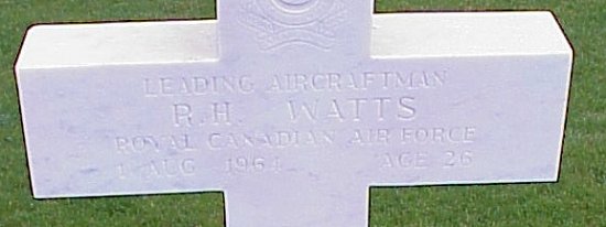 [LAC RH Watts Grave Marker]