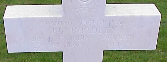 [LAC JU Bradley Grave Marker]