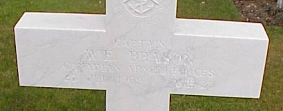 [Captain WE Brason Grave Marker]