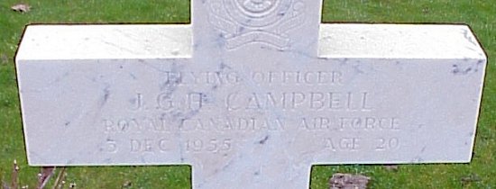 [F/O JGH Campbell Grave Marker]
