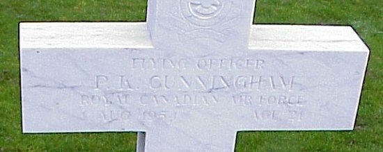 [F/P PK Cunningham Grave Marker]