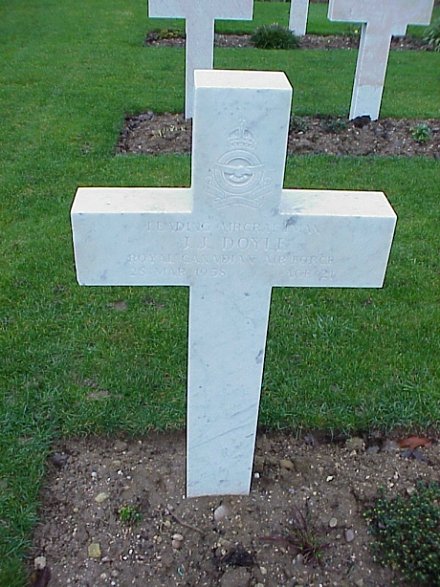 [LAC JJ Doyle Grave Marker]