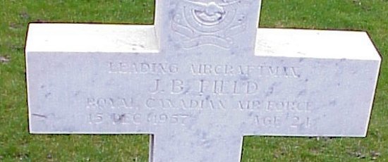 [LAC JB Field Grave Marker]