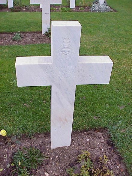 [F/O SS Franko Grave Marker]