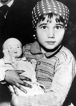Hungarian refugee child