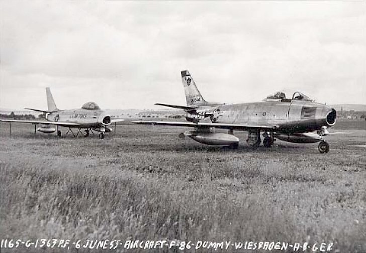 [Decoy F-86 Sabre]